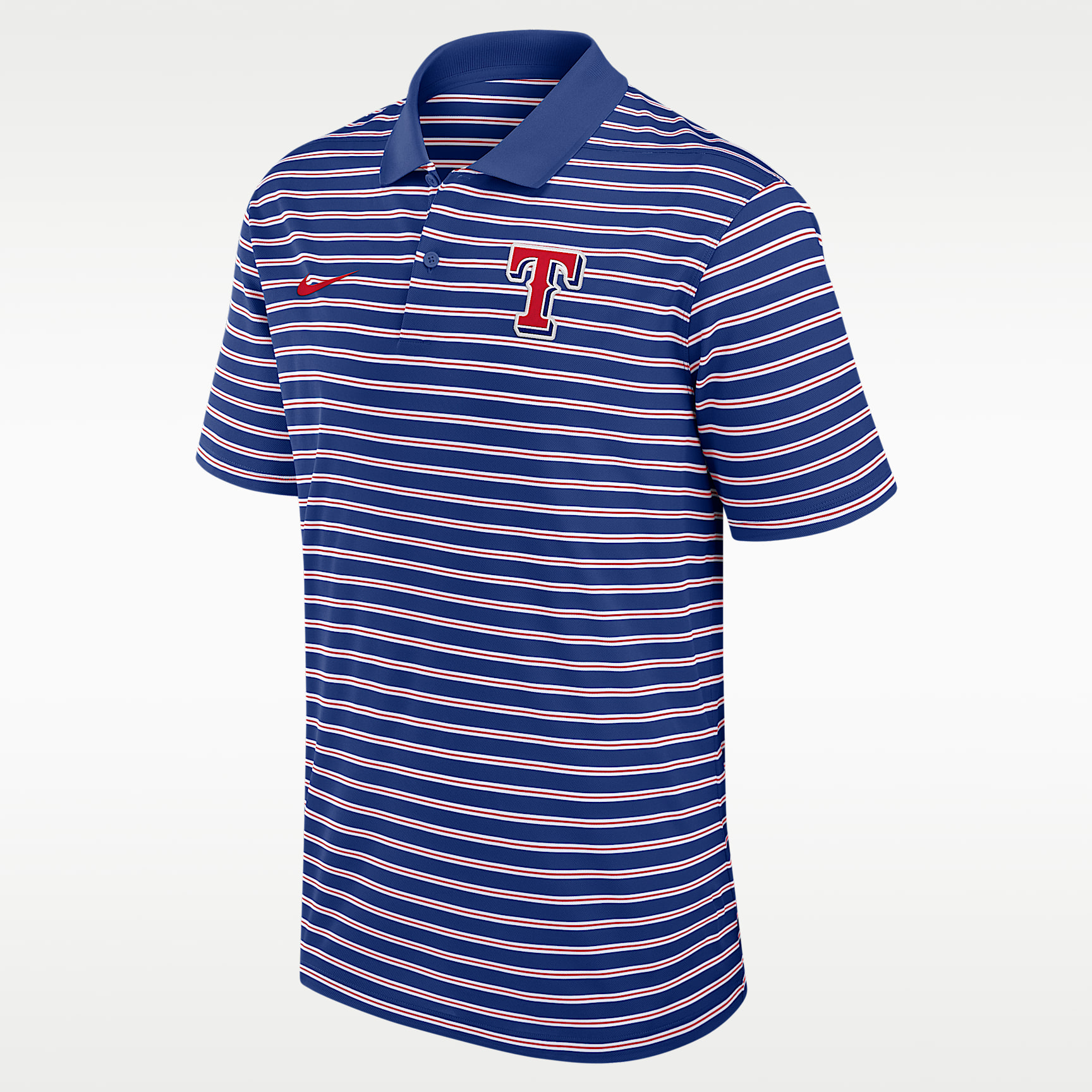 Texas Rangers Striped Victory Men's Nike Dri-FIT MLB Polo. Nike.com